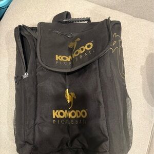 Black Pickleball Backpack